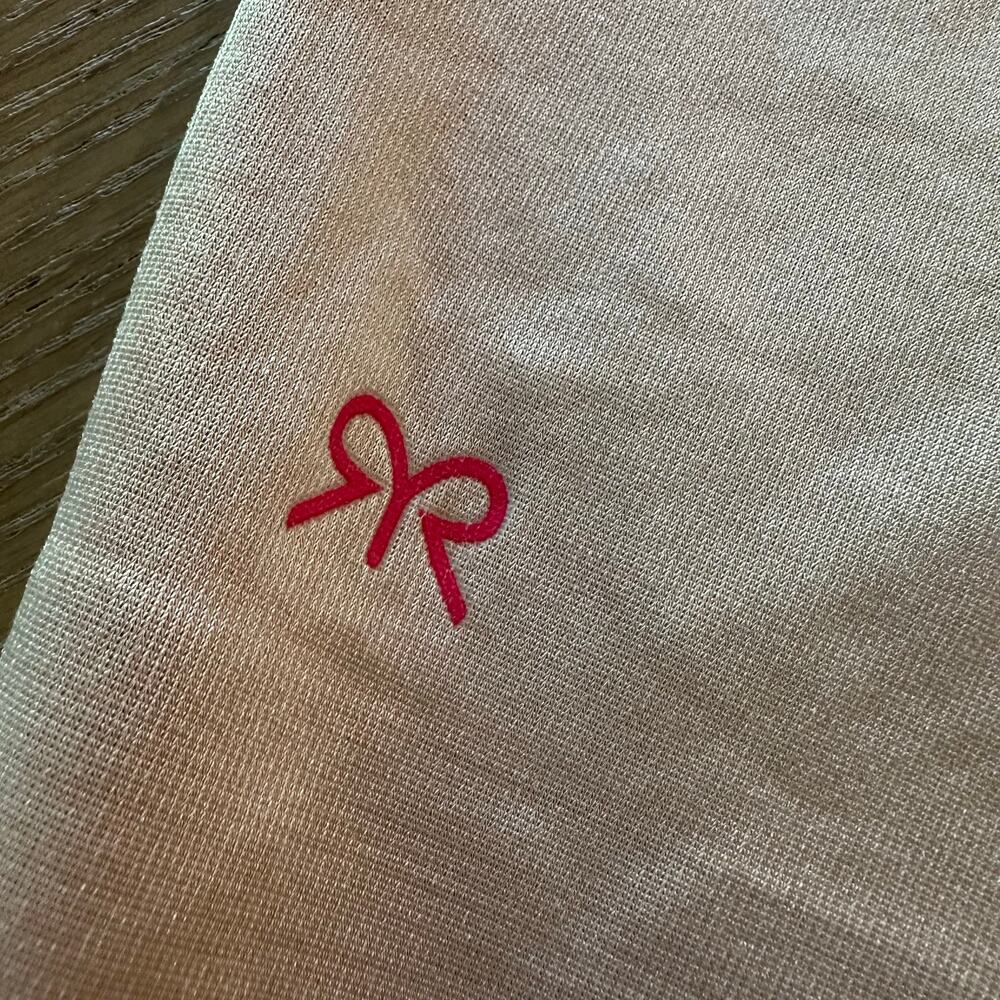 Ruby Ribbon V-Neck Sheer Slip Pale Style 3041 Siz… - image 7